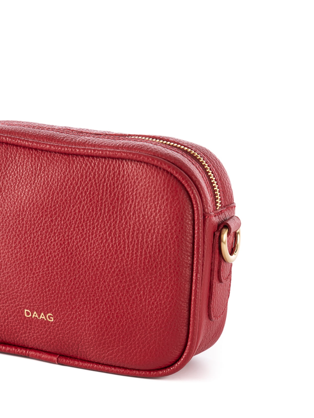 BETTY czerwona mała skórzana torebka damska listonoszka.JPG