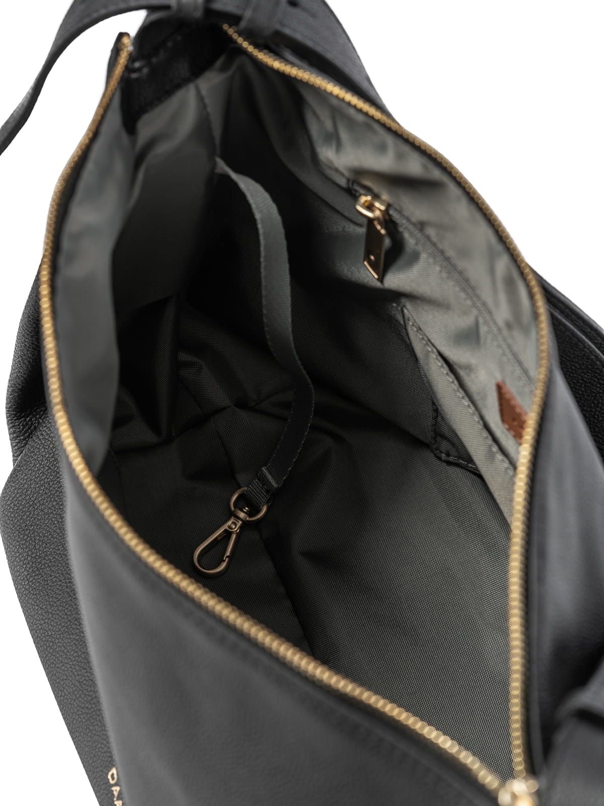 FLORENCE czarna skóra naturalna torebka damska listonoszka torba na ramię.JPG