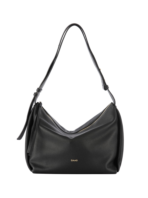 FLORENCE czarna skórzana torebka damska listonoszka torba na ramię.JPG