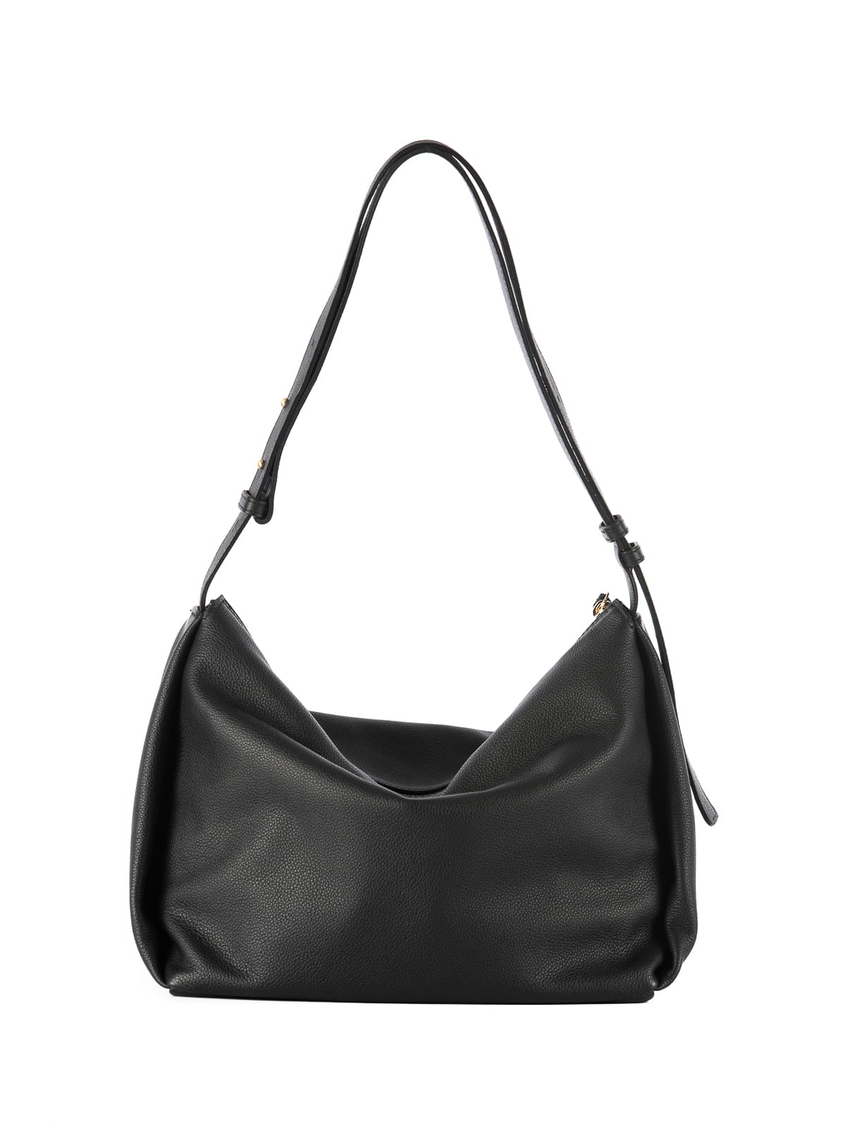 FLORENCE czarna skórzana torebka listonoszka torba na ramię.JPG