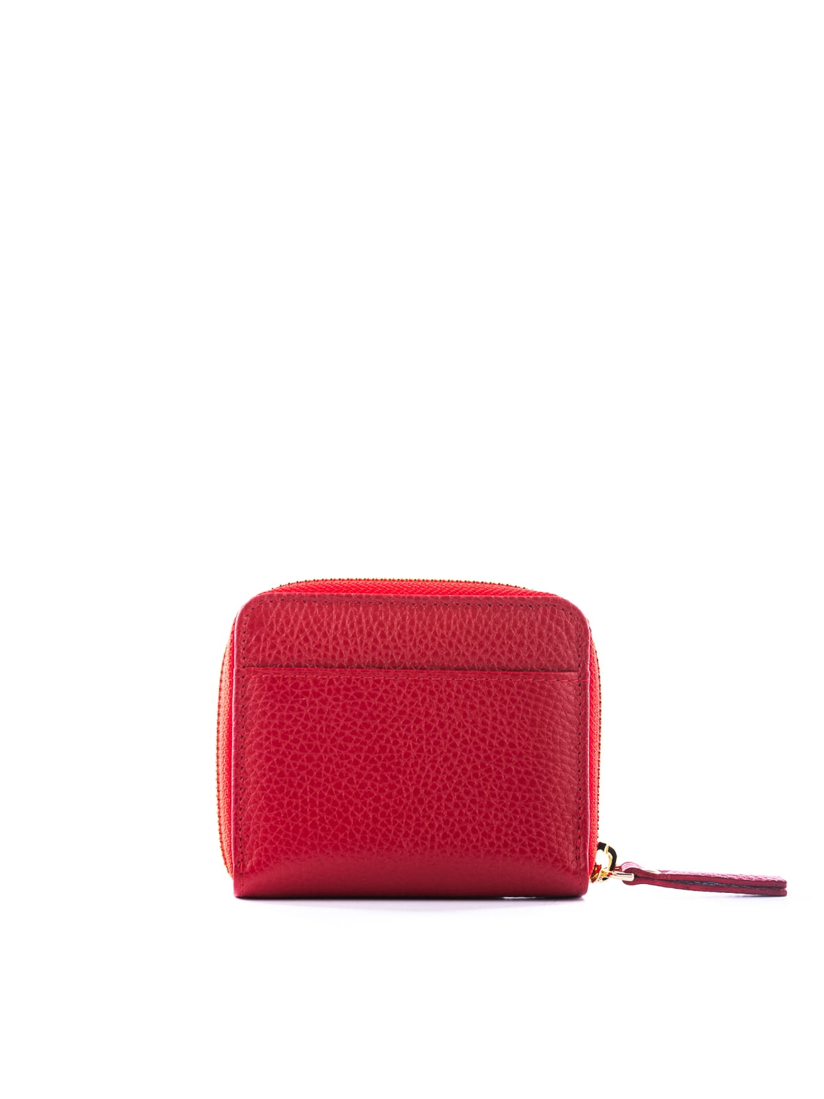 DIANA czerwony groszek damski portfel skórzany.JPG