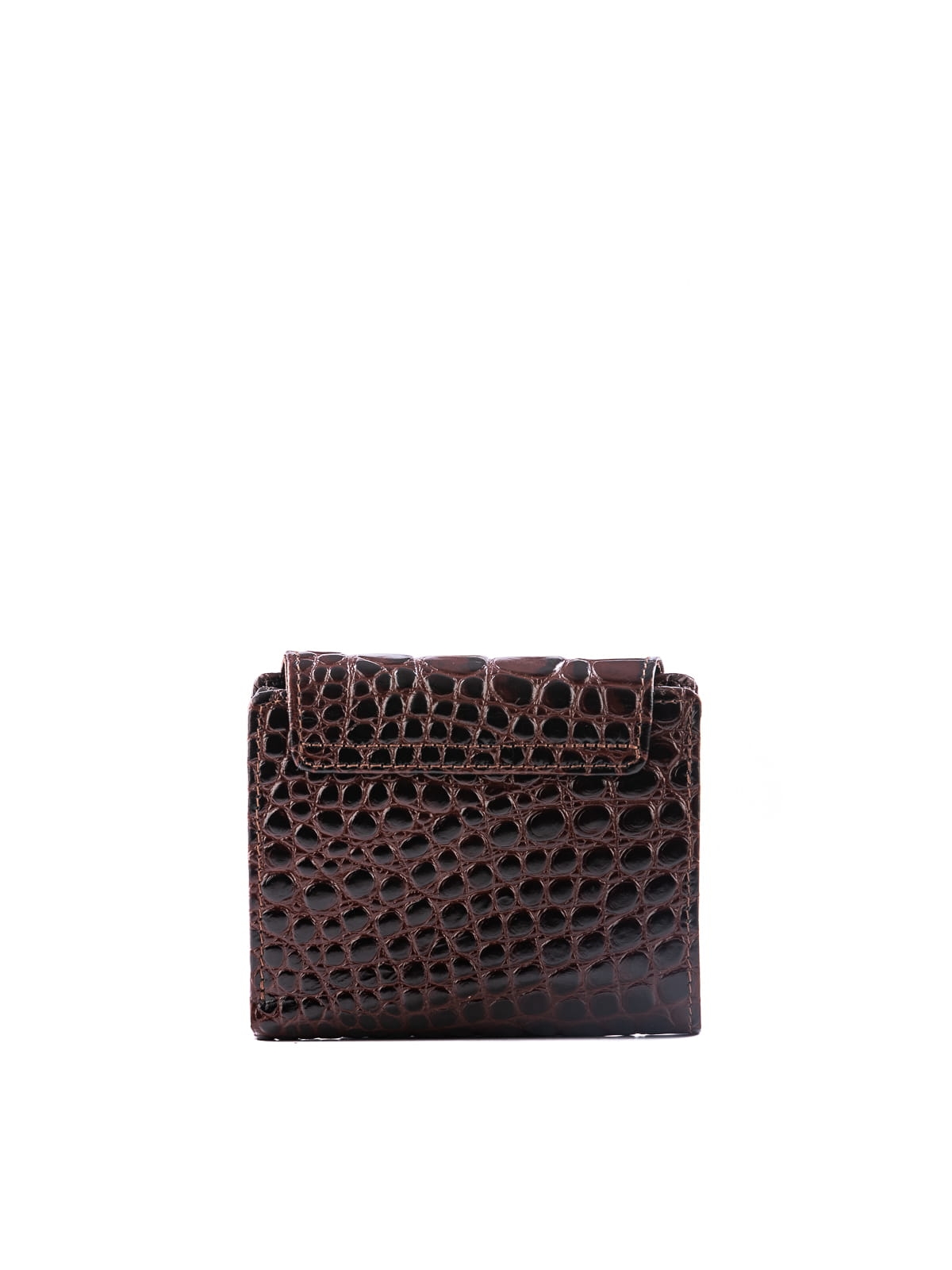 MELANIE brązowy croco skórzany croco portfel damski.JPG