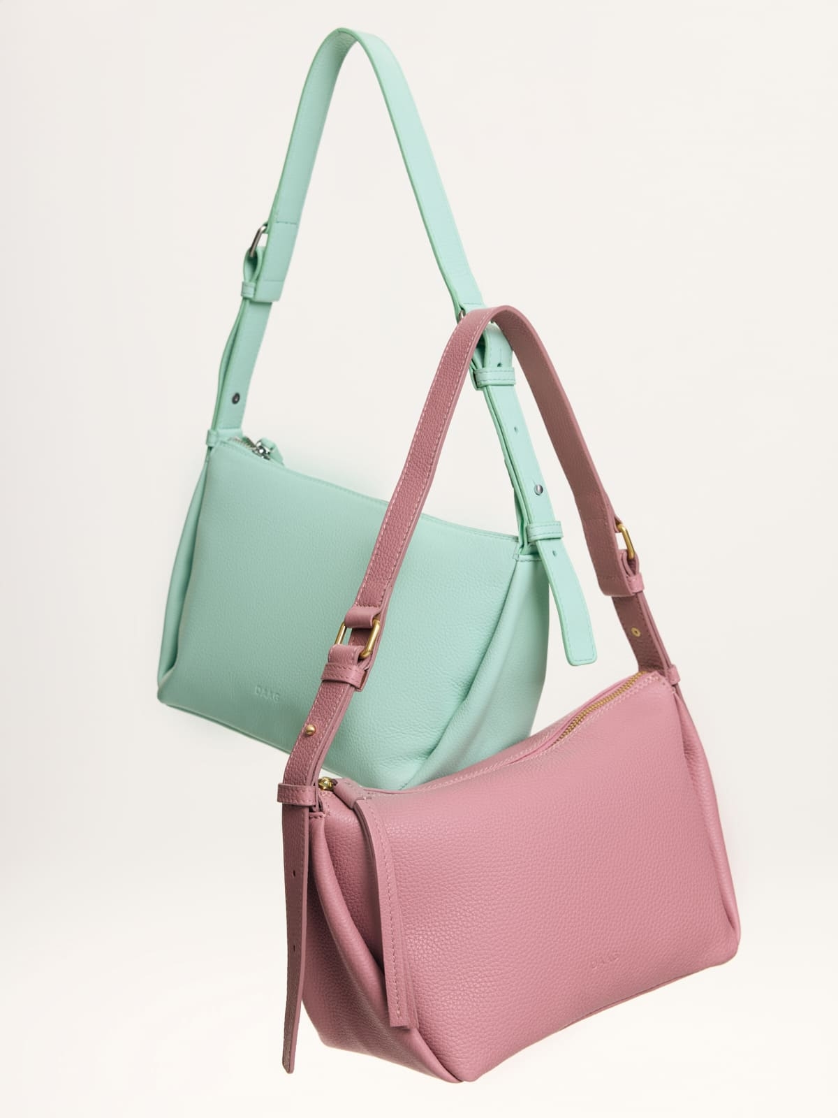 MINI FLORENCE różowa groszek skórzana torebka.jpg