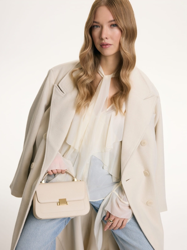 CYNTHIA milk groszek mała skórzana torebka damska.jpg