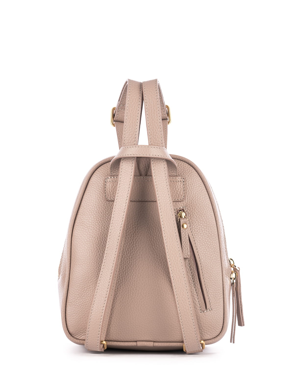 POLLY blady róż skóra naturalna plecak damski plecak miejski.JPG