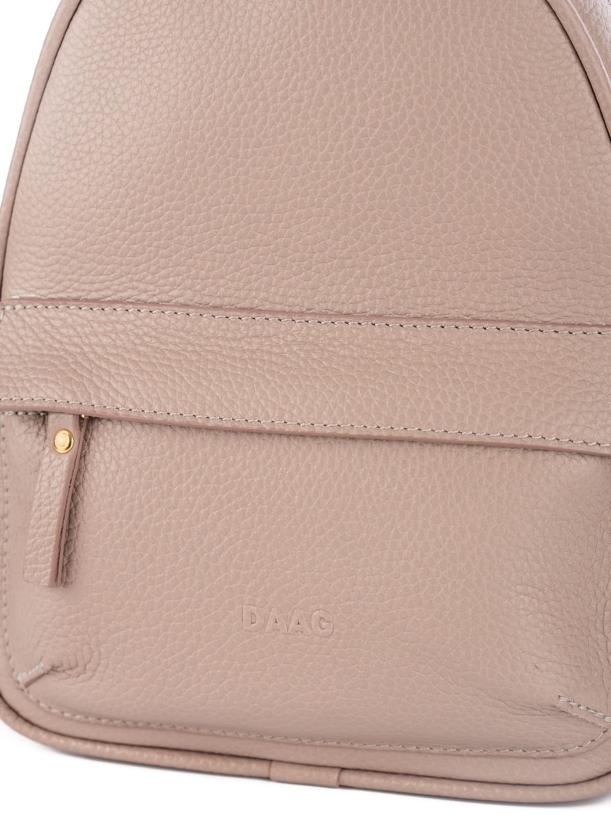 POLLY blady róż skórzany miejski plecak damski plecak.JPG