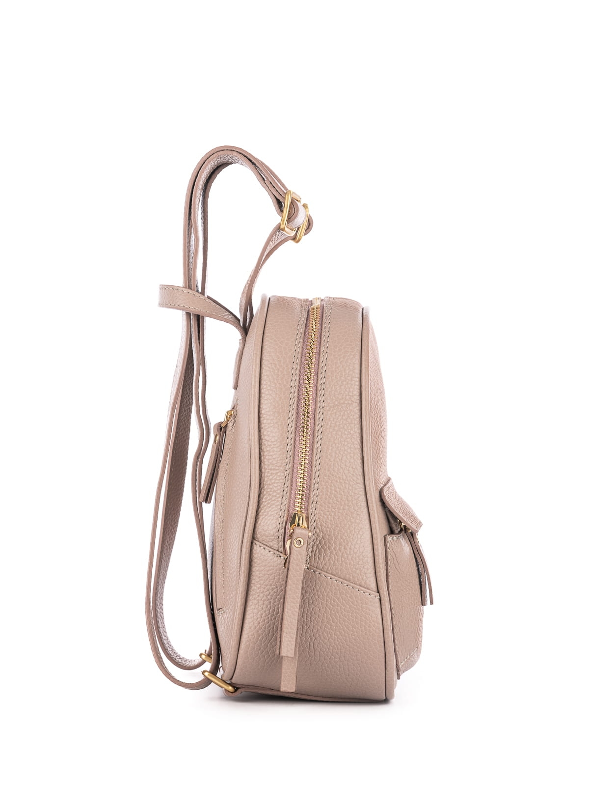 POLLY plecak blady róż skórzany damski plecak miejski.JPG