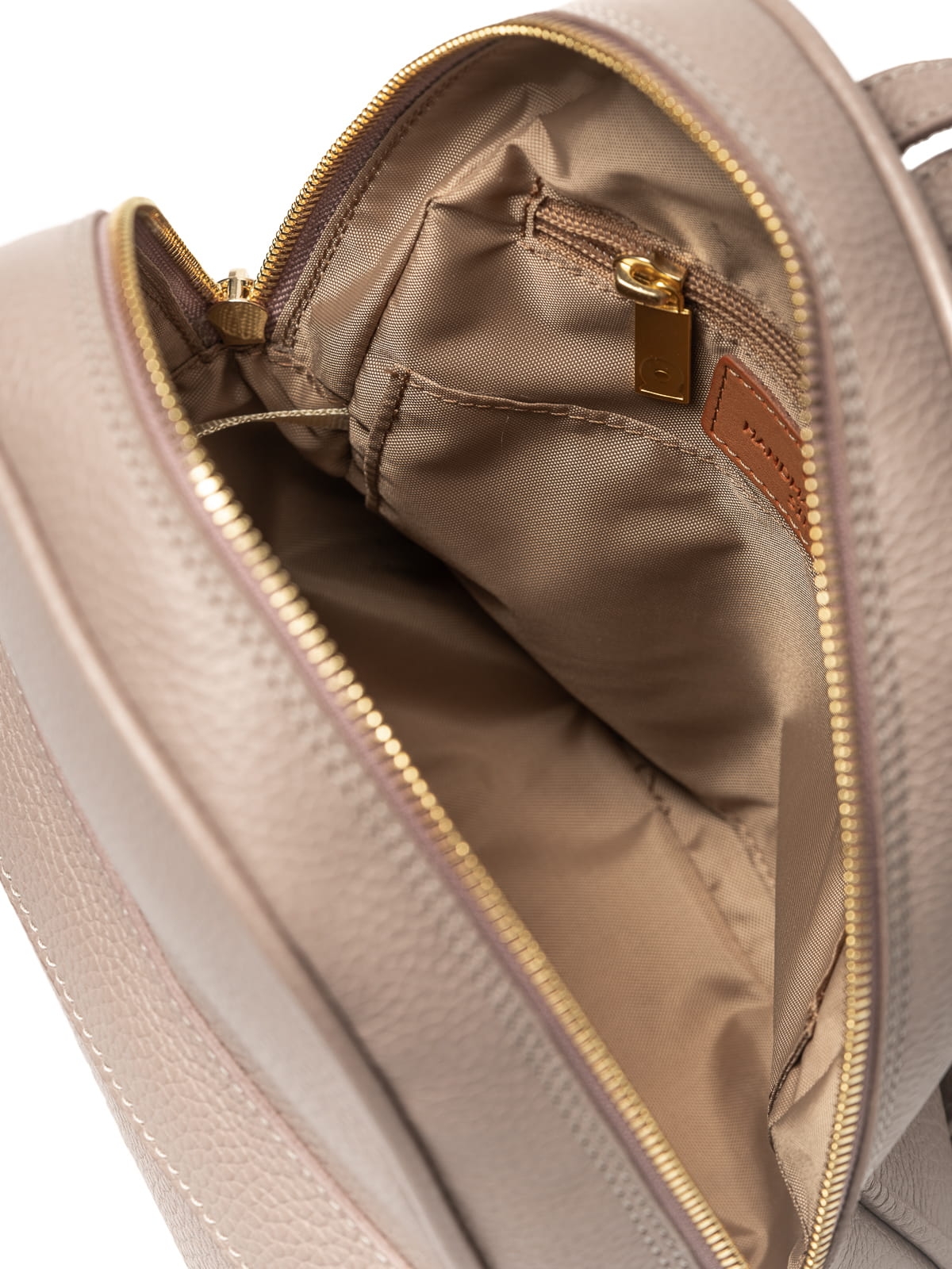 POLLY róż skórzany plecak damski plecak miejski.JPG