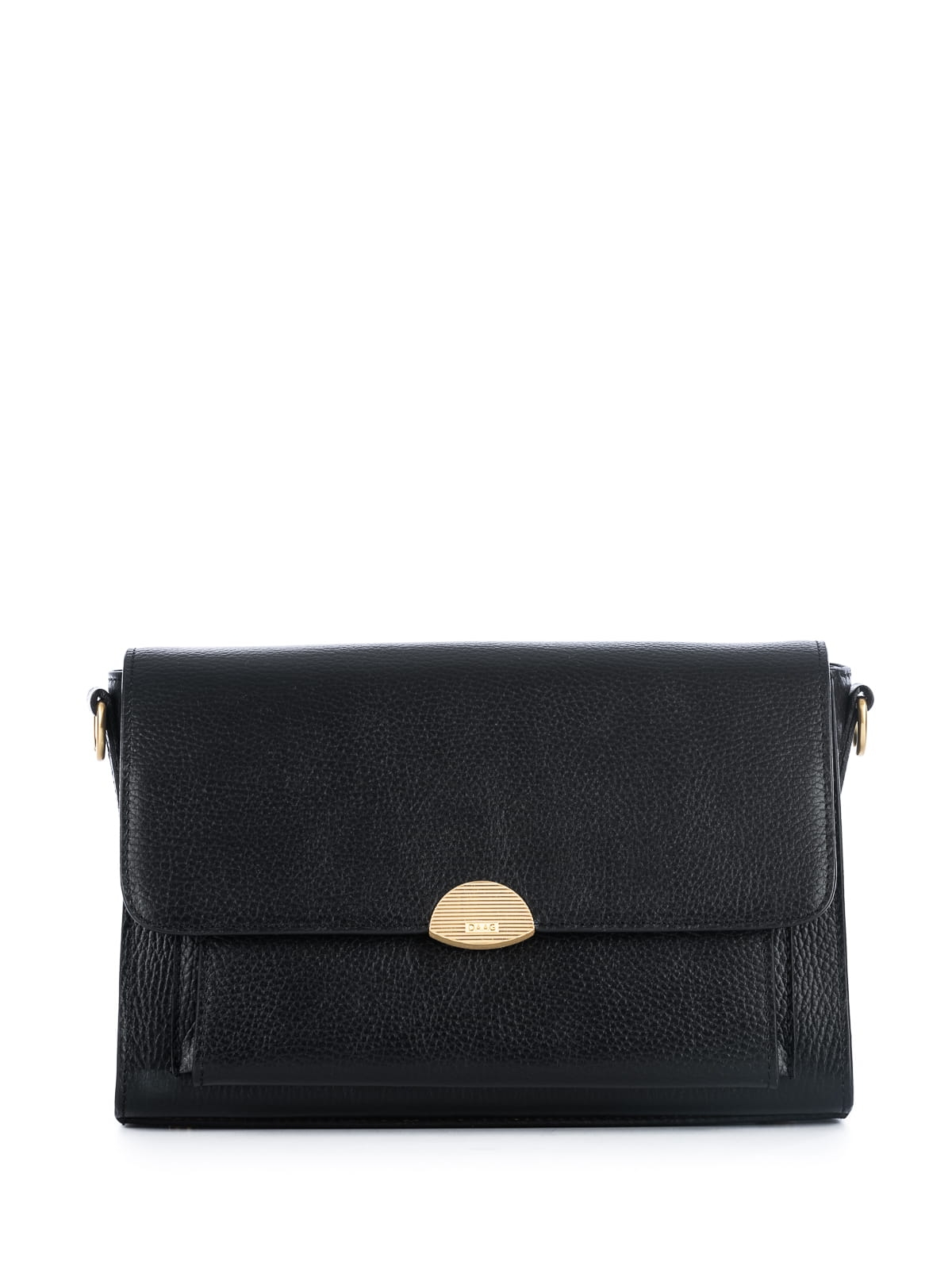 ISMENE czarna groszek skórzana torebka damska torebka.JPG