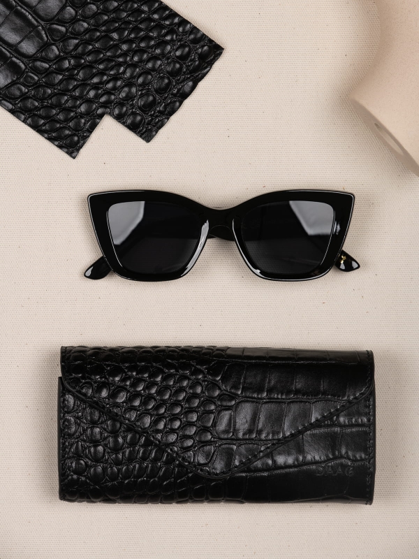 DALIA czarne damskie etui na okulary skórzany futerał pokrowiec.JPG