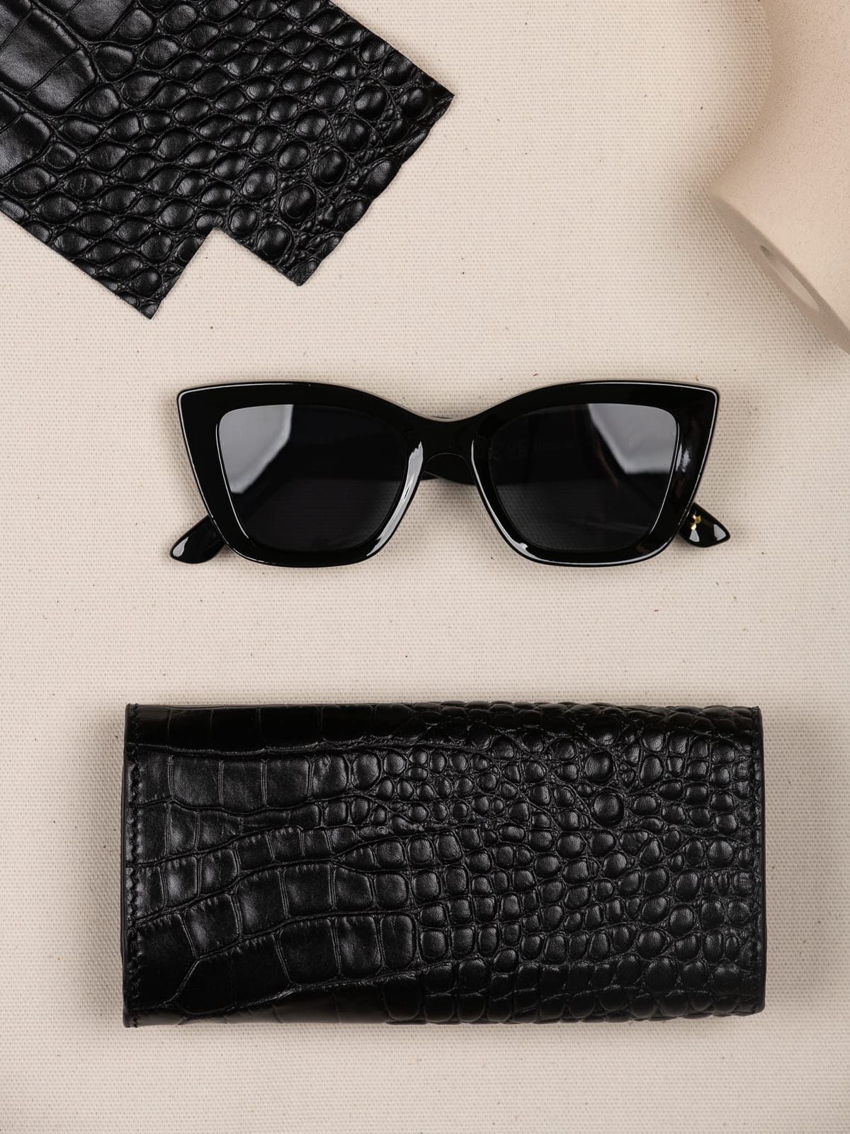 DALIA czarne etui na okulary skórzany damski futerał.JPG