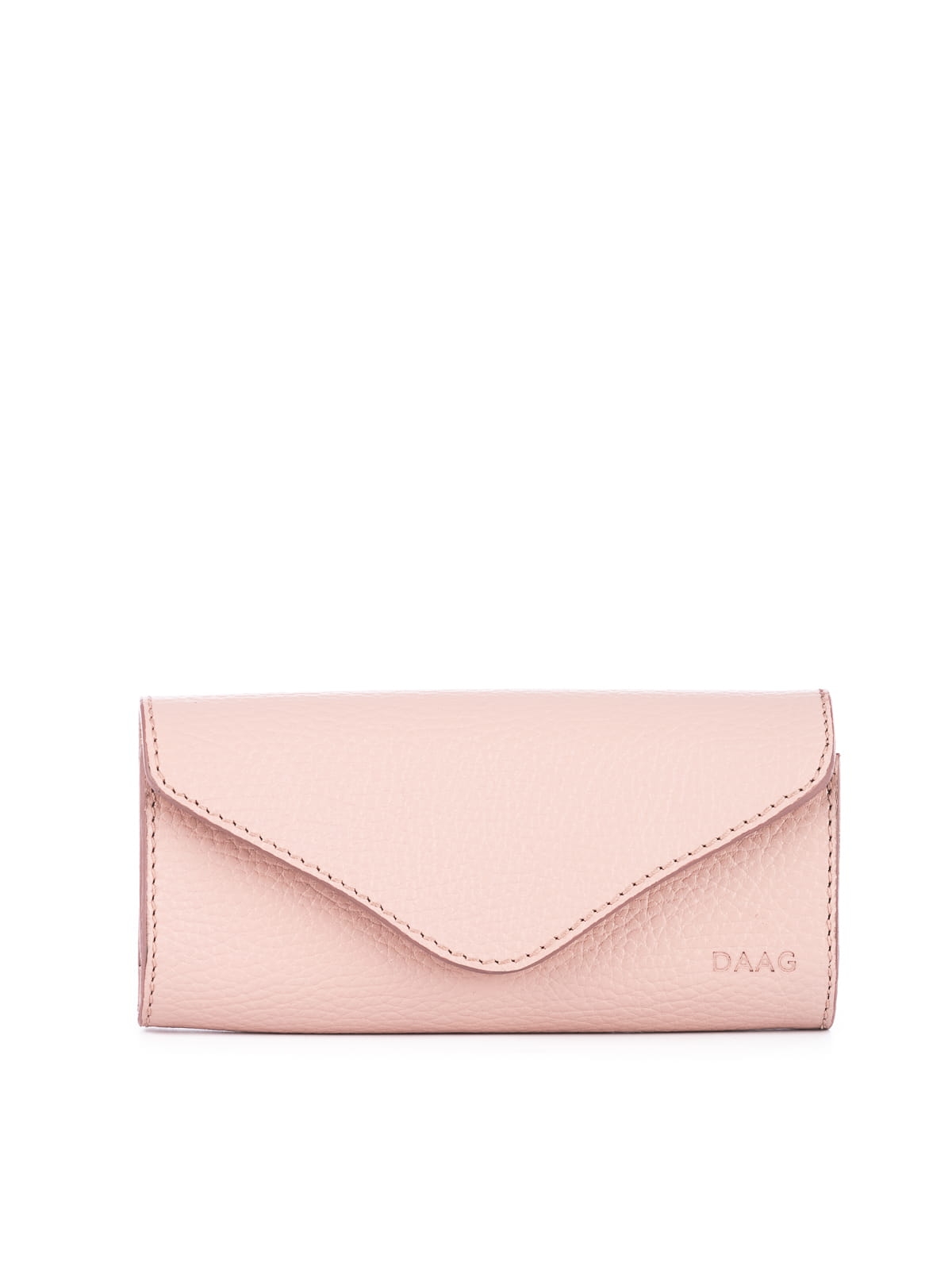 DALIA jansny róż groszek etui na okulary skórzany damski pokrowiec.JPG