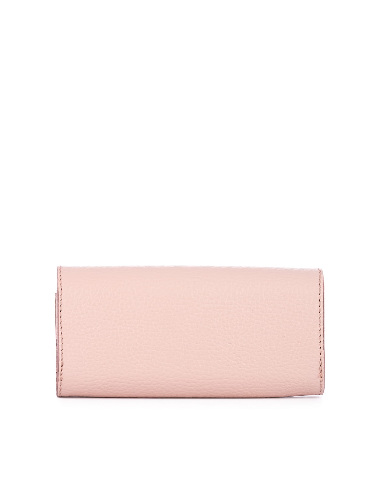 DALIA róż groszek etui na okulary skórzany damski futerał pokrowiec.JPG