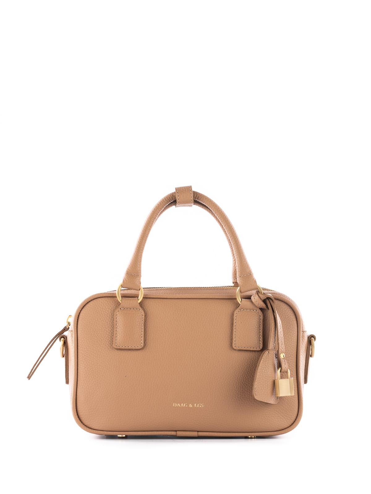 GITTE beżowa groszek skórzana torebka damska listonoszka lgs.JPG