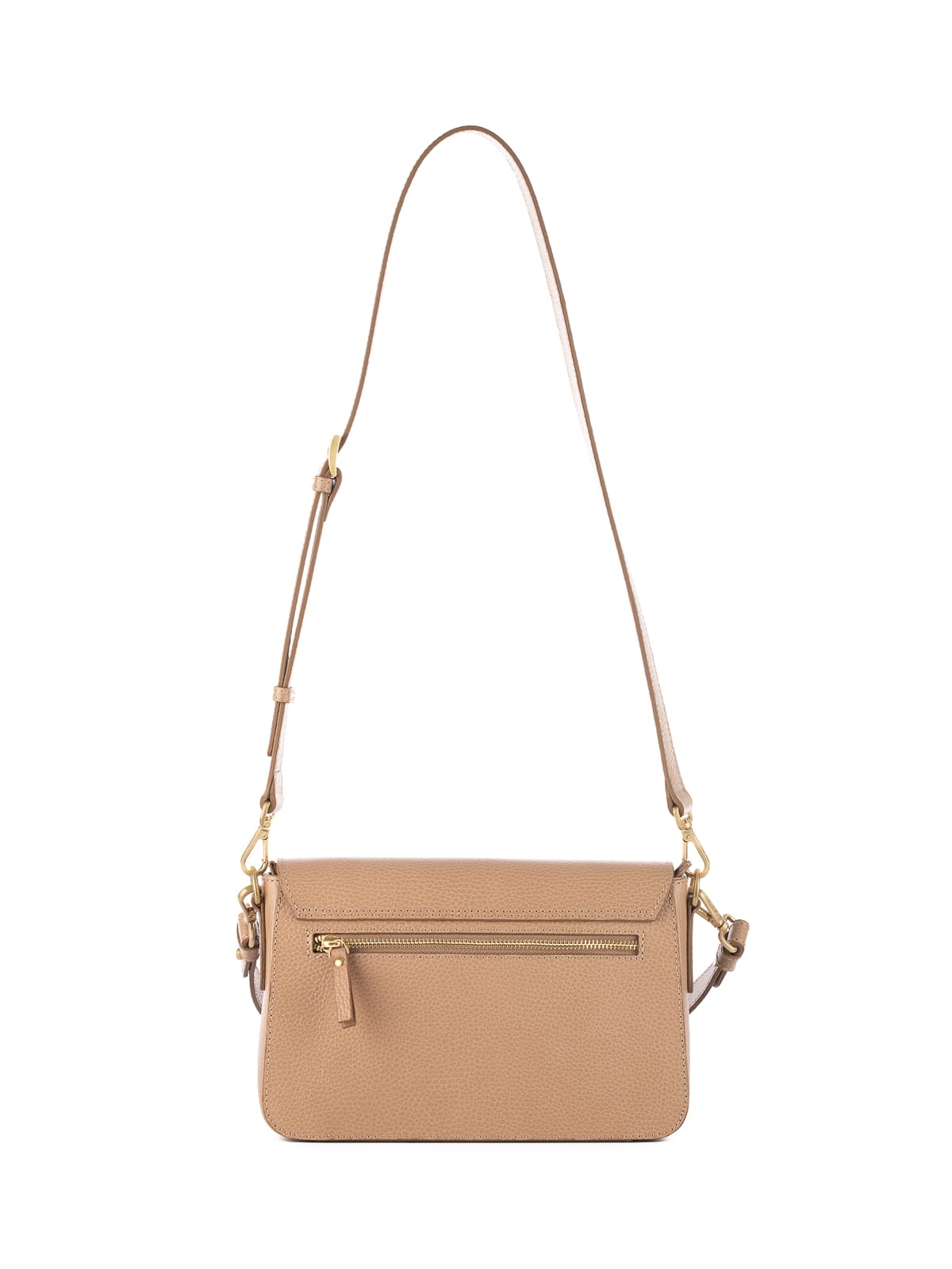 LYNETTE beżowa groszek skórzana torebka damska skóra naturalna.JPG