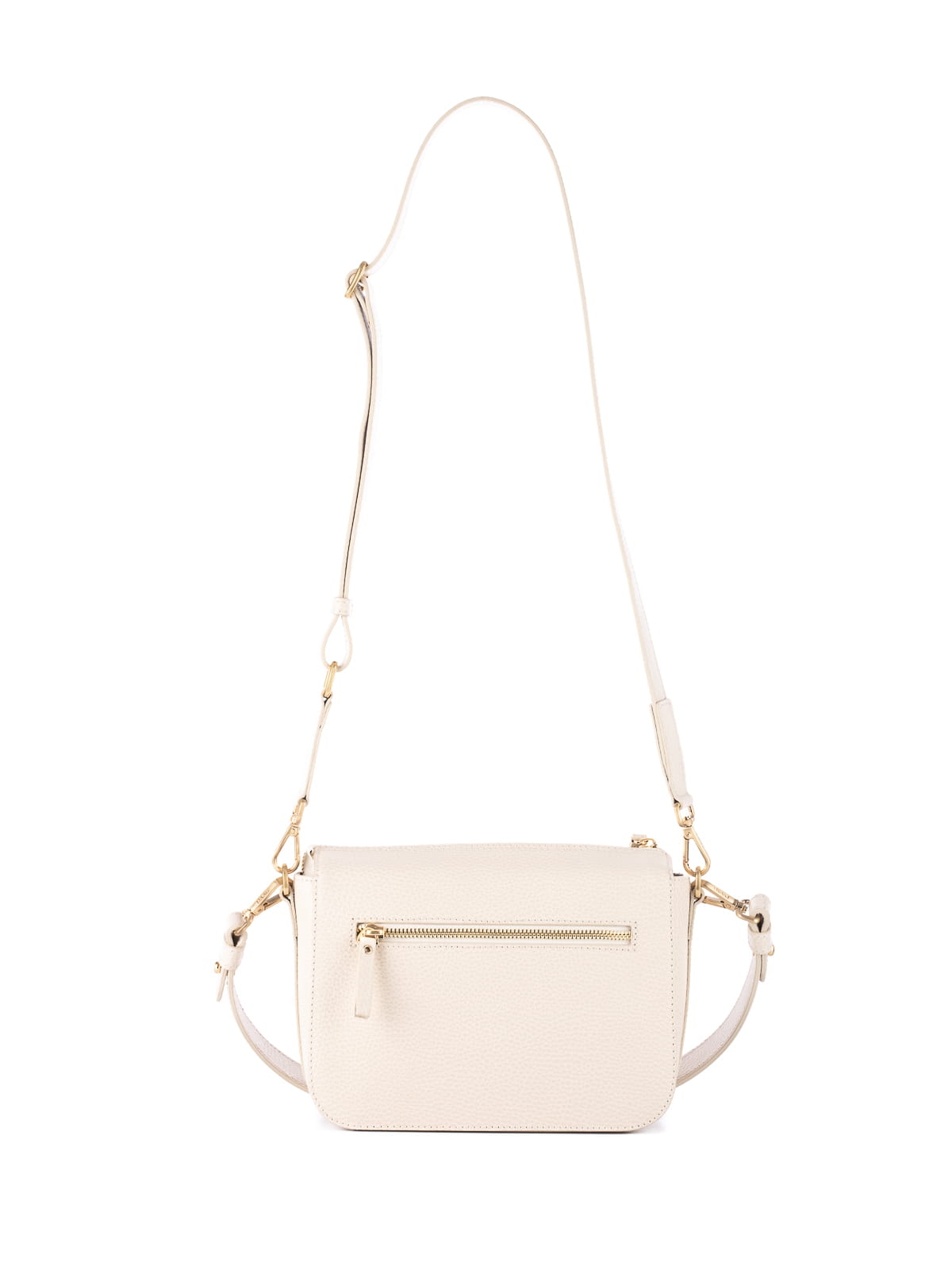 MINI MARLOTTE milk groszek skóra  naturalna torebka damska listonoszka torba na ramię.JPG