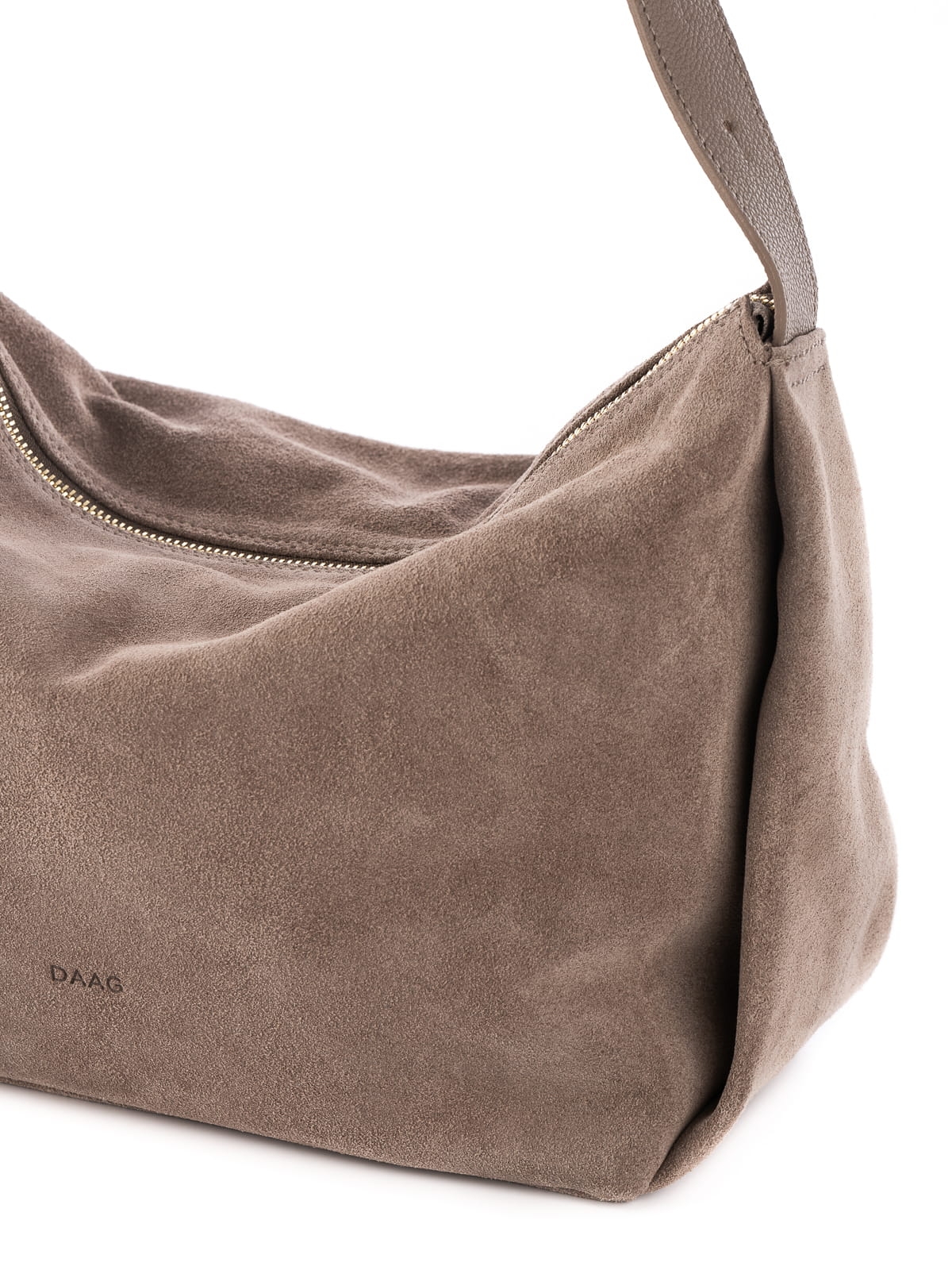 FLORENCE zamsz jasny taupe skórzana torebka damska listonoszka.JPG