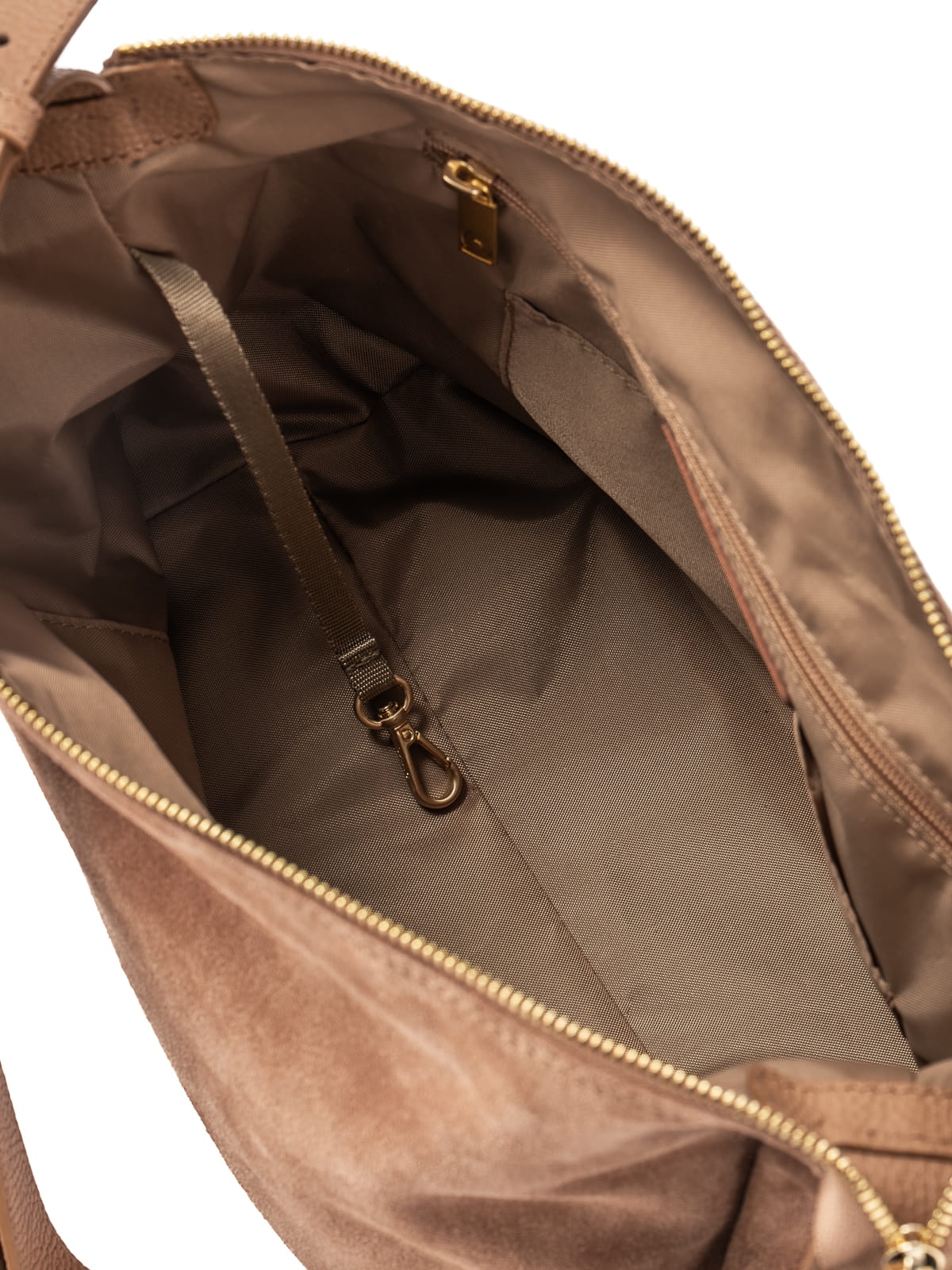 FLORENCE zamsz mokka skórzana damska listonoszka torba na ramię.JPG