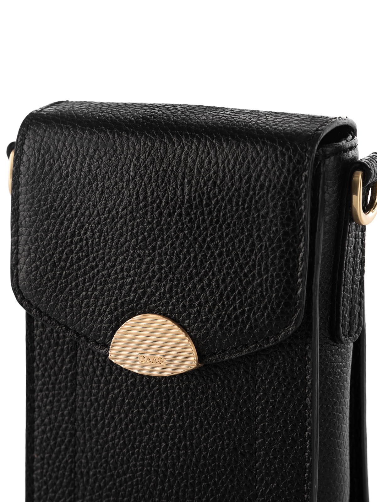 CALLIE czarna skórzana torebka na telefon.JPG