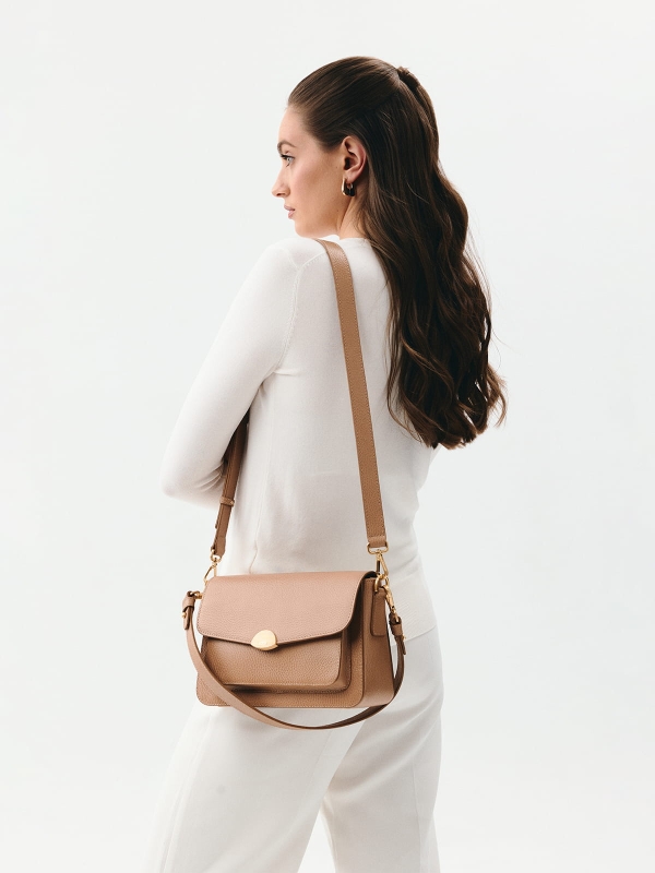 LYNETTE beżowa groszek skóra naturalna torebka damska.jpg