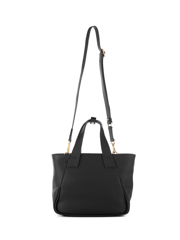 HANNAH czarna duża damska skórzana torebka kuferek.JPG