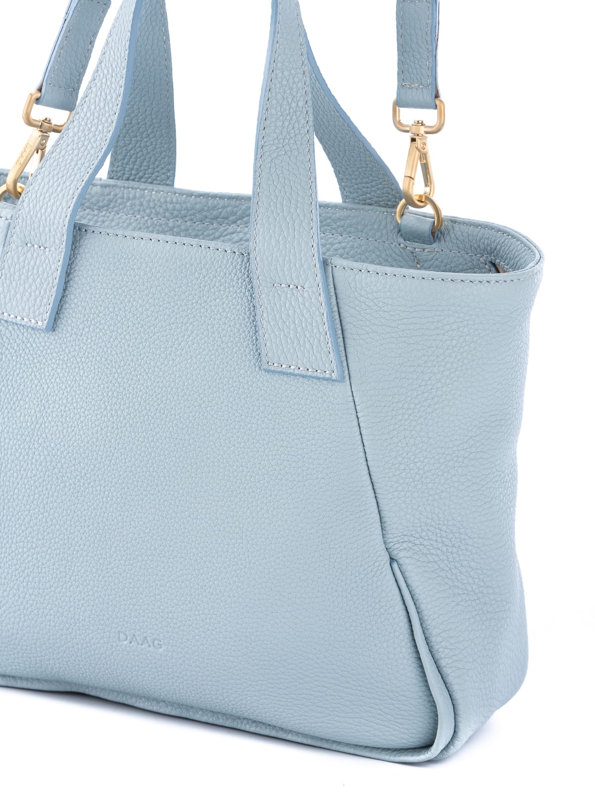 HANNAH jasnoniebieska duża skórzana torebka skóra naturalna kuferek.JPG