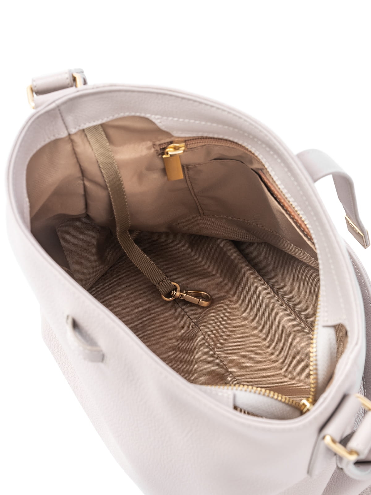 LUCIA jasny beż skóra naturalna duża damska skórzana torebka worek.JPG