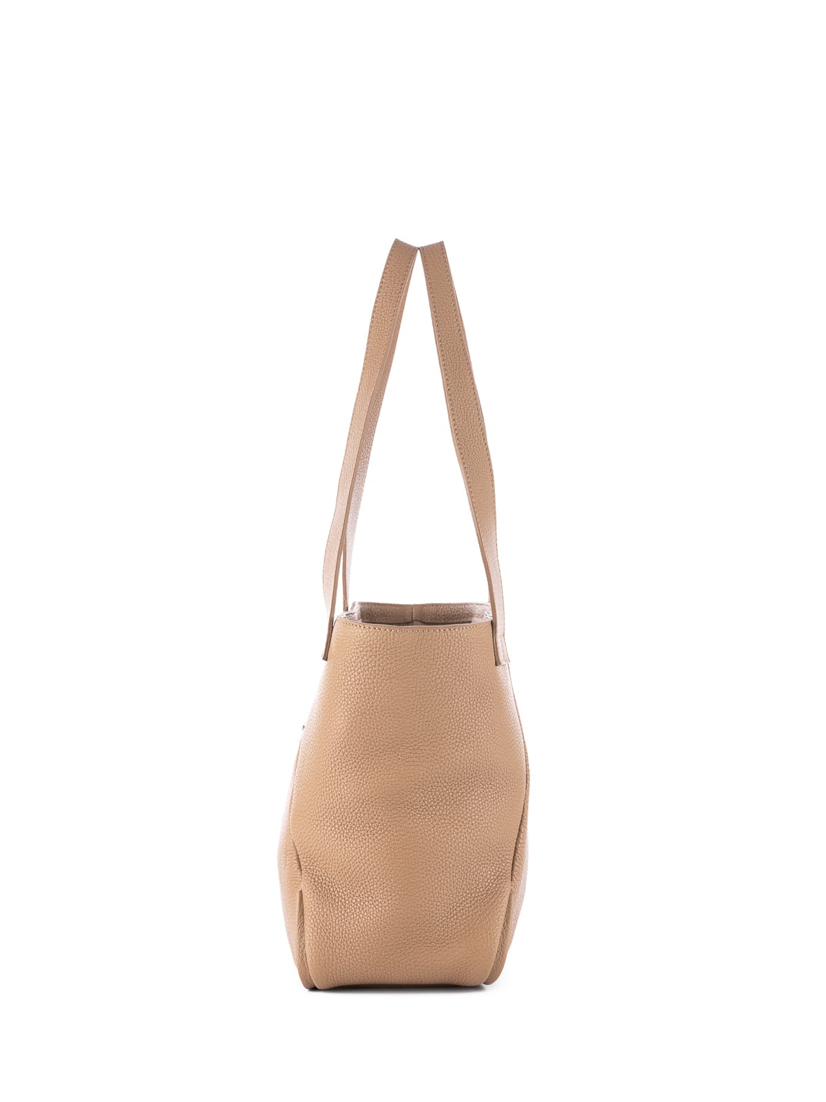 MARCELLA ciemny beż skórzana torebka shopper damska shopperka.JPG