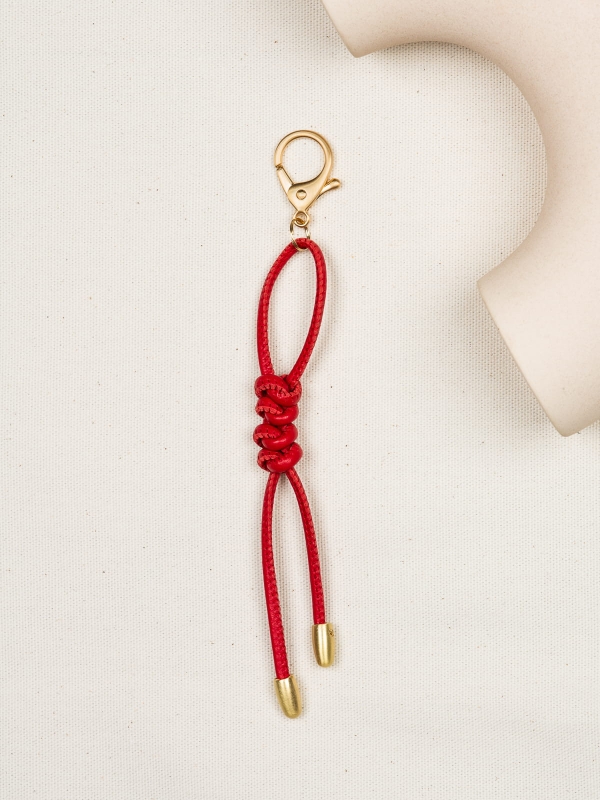 CHARMS trok czarny skórzany breloczek.JPG