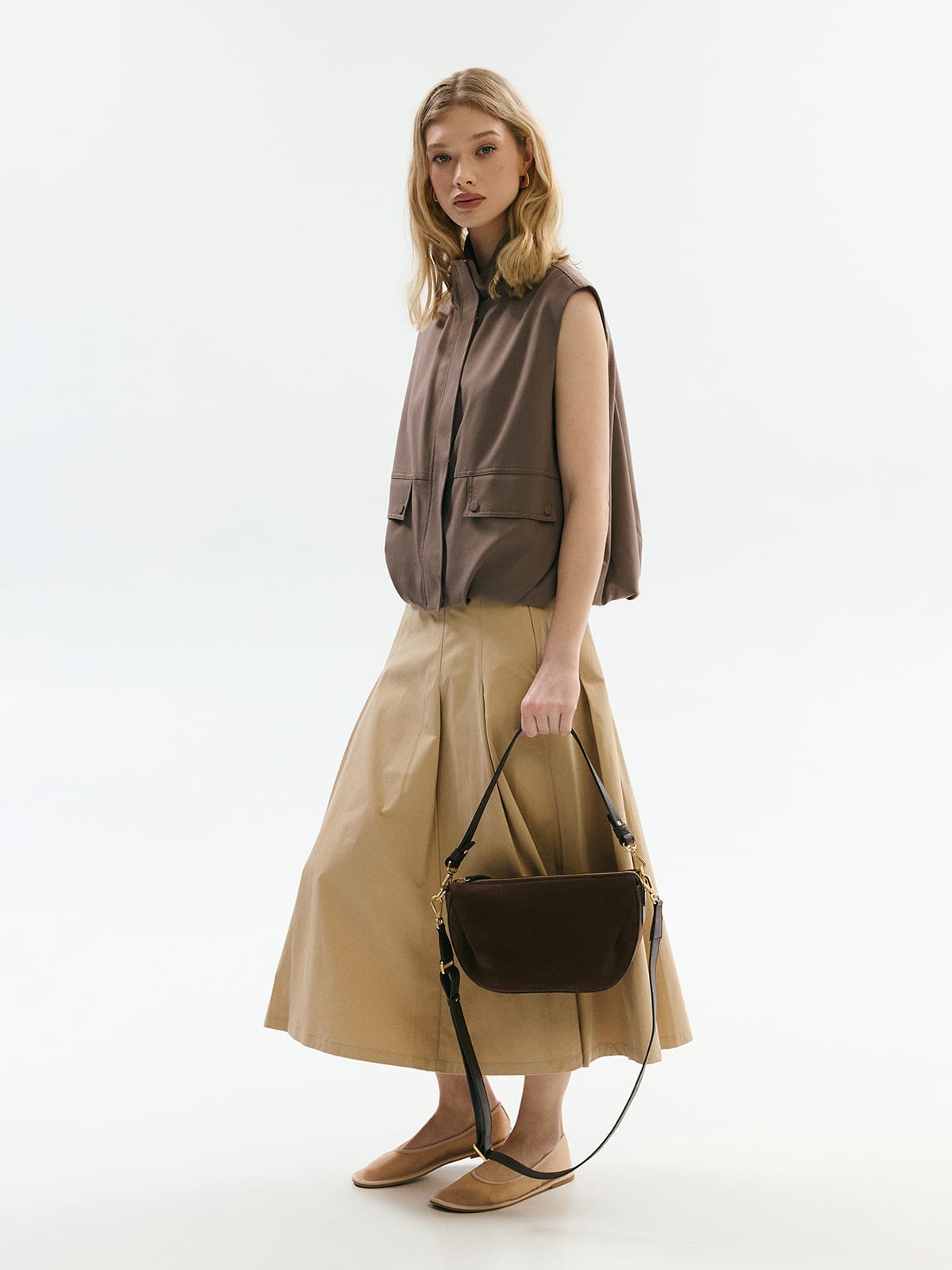 PENELOPE zamsz czekoladowy skórzans torebka damska listonoszka torba na ramię.jpg.jpg