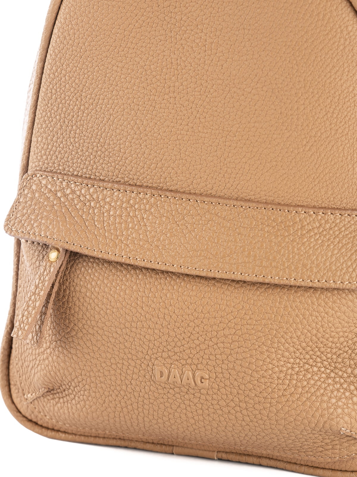 POLLY ciemny beż skórzany plecak damski plecak miejski.JPG