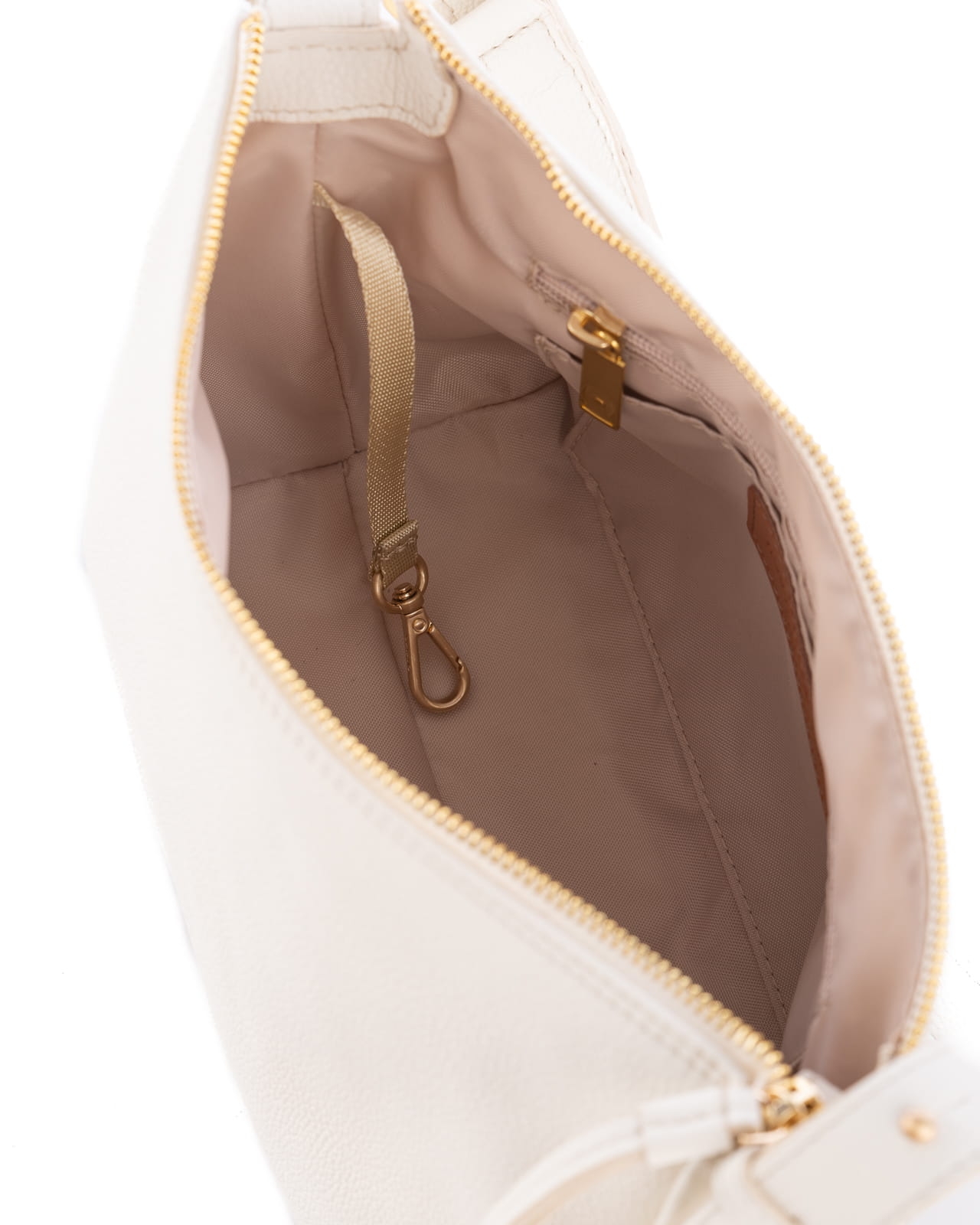 MINI FLORENCE milk groszek torebka damska listonoszka torba na ramię skórzana .JPG