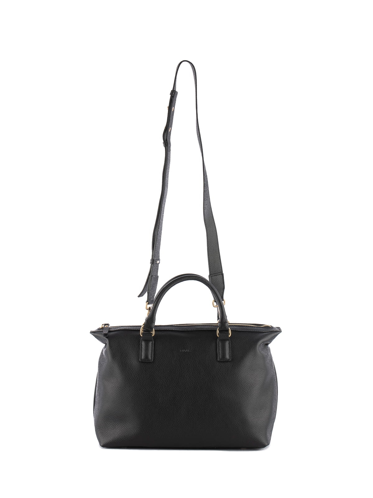 PEONY czarny groszek skórzana duża  torba shopper damska shopperka.JPG