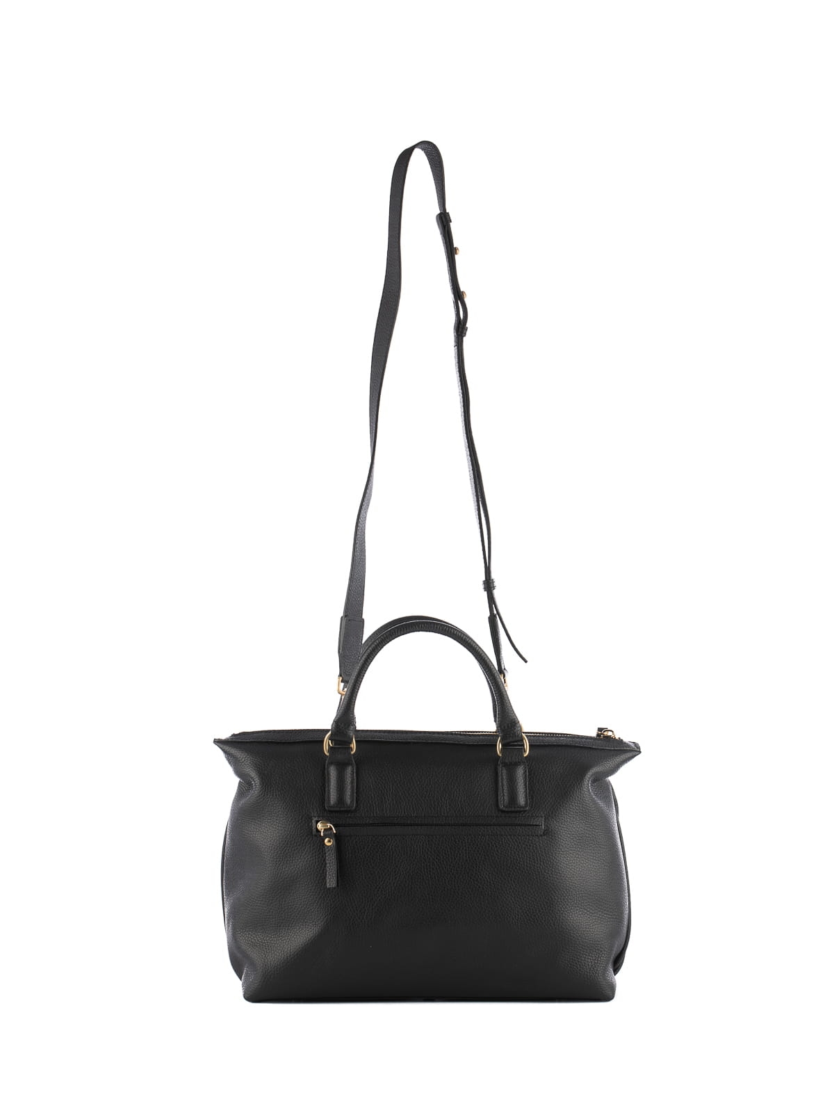 PEONY czarny groszek skórzana torba duża shopper damska shopperka.JPG