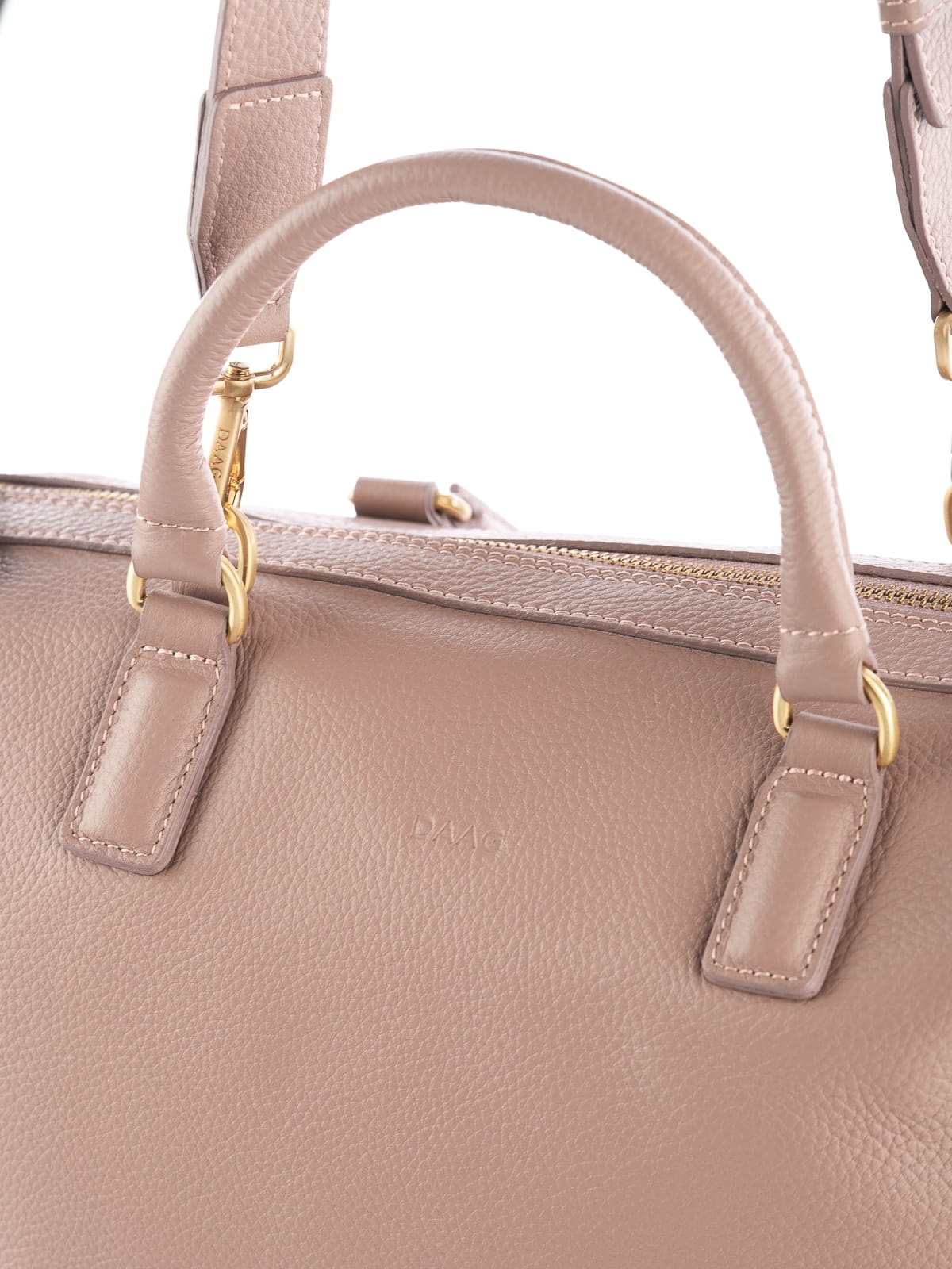 PEONY pudrowy róż duża torba shopper damska shopperka.JPG