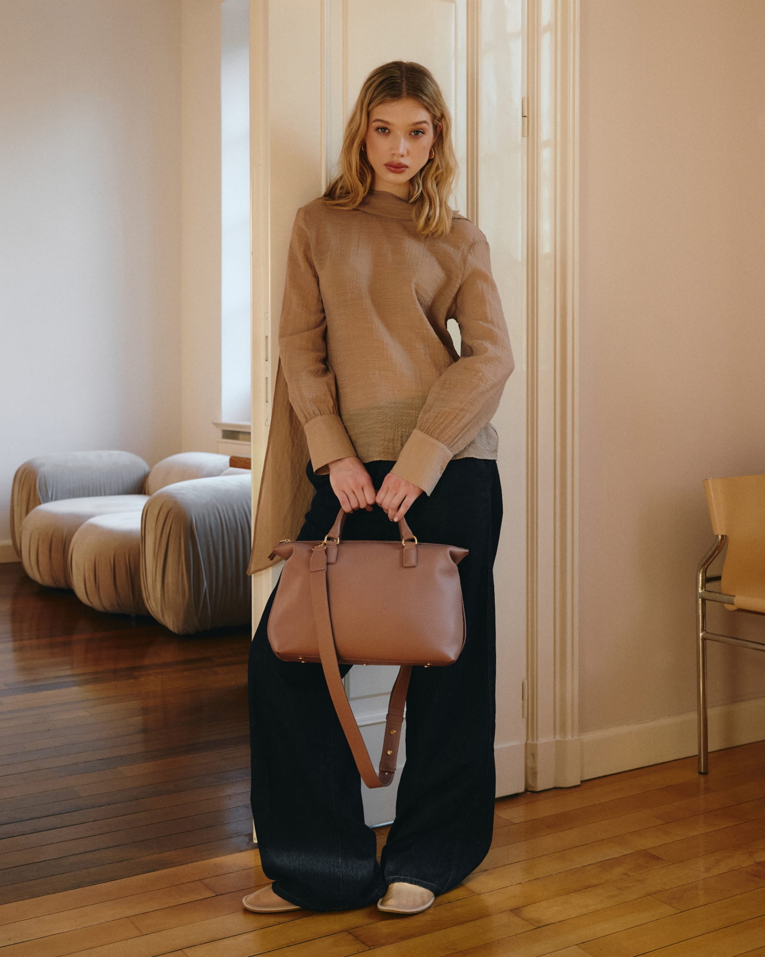 PEONY pudrowy róż duża skórzana torba shopper.jpg