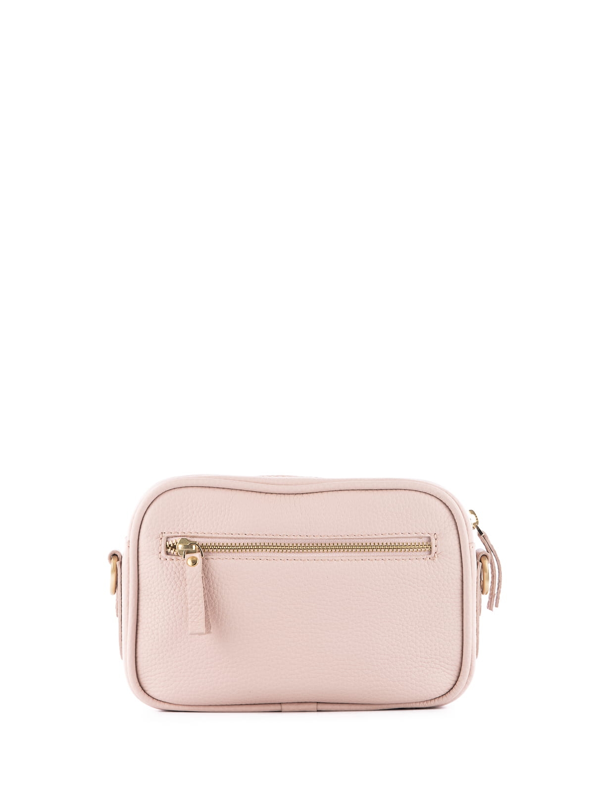 BETTY jasnoróżowa mała skórzana damska listonoszka Naoko.JPG