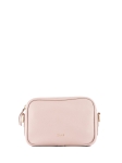 BETTY jasnoróżowa mała skórzana torebka damska listonoszka Naoko