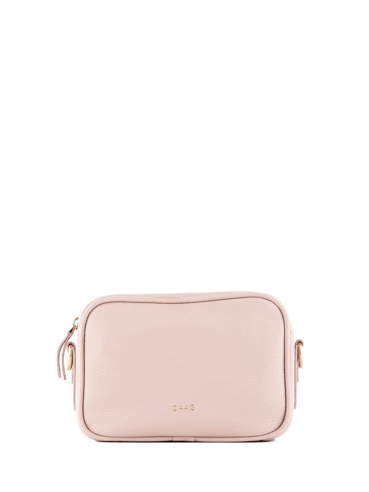 BETTY jasnoróżowa mała skórzana torebka damska listonoszka Naoko.JPG