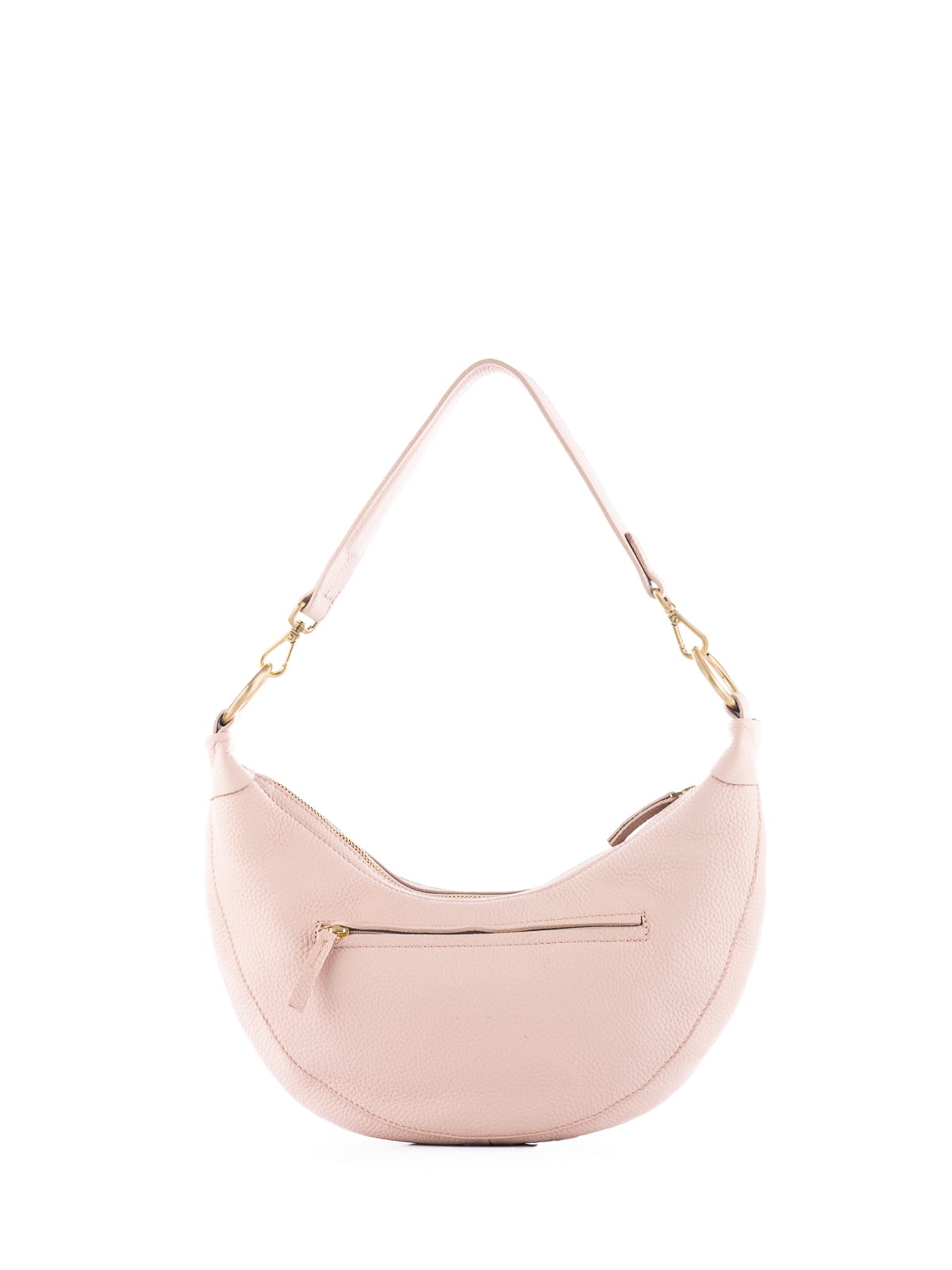 LUA jasnoróżowa skórzana torebka damska torba na ramię Naoko.JPG