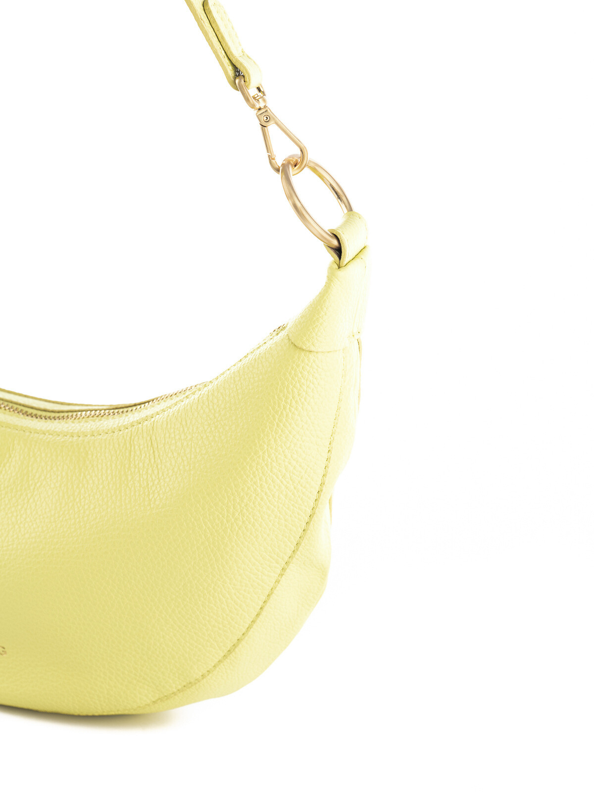 LUA żółta torebka skórzana torebka damska listonoszka torba na ramię Naoko.png