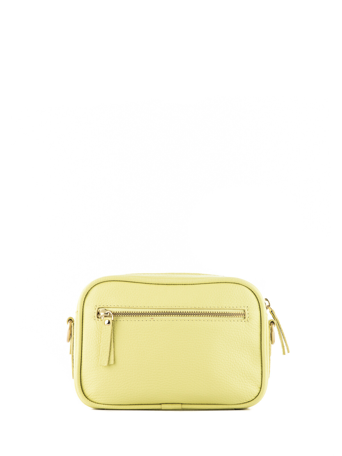 BETTY żółta mała żółta skórzana torebka damska listonoszka Naoko.png