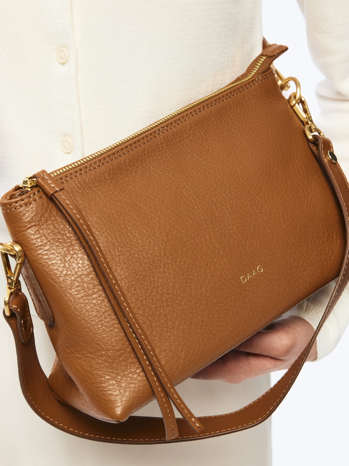 CLAUDIA camel skórzana torebka damska duża listonoszka damska.jpg