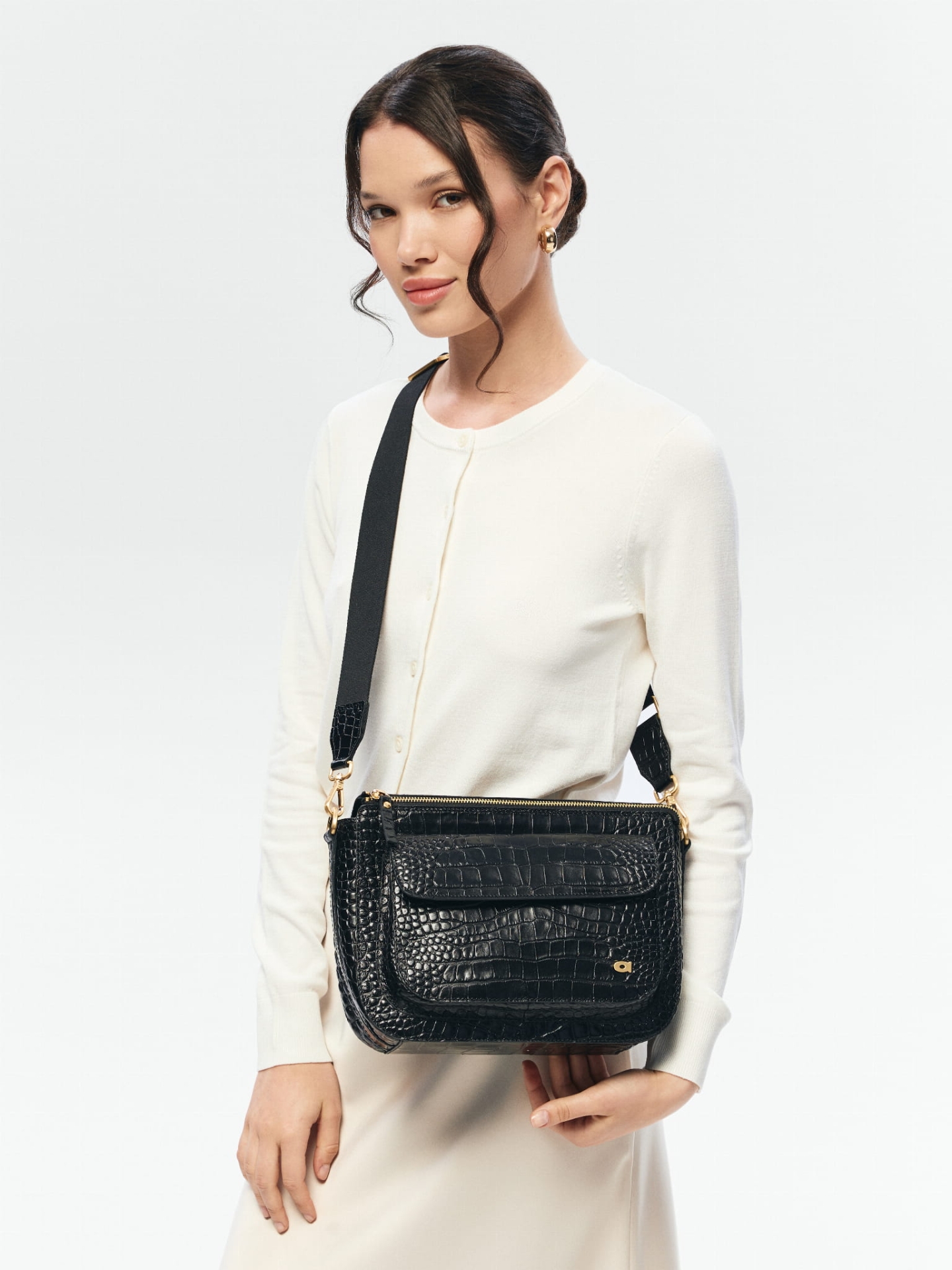 MARLOTTE czarna skórzana duża torebka damska listonoszka torba na ramię czarna.jpg