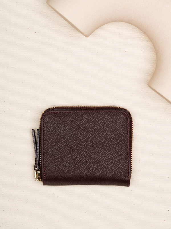 DIANA śliwkowa groszek portfel damski .JPG