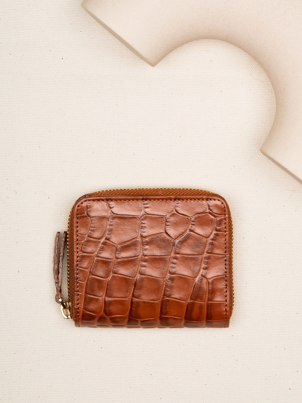 DIANA koniak portfel damski skórzany.JPG