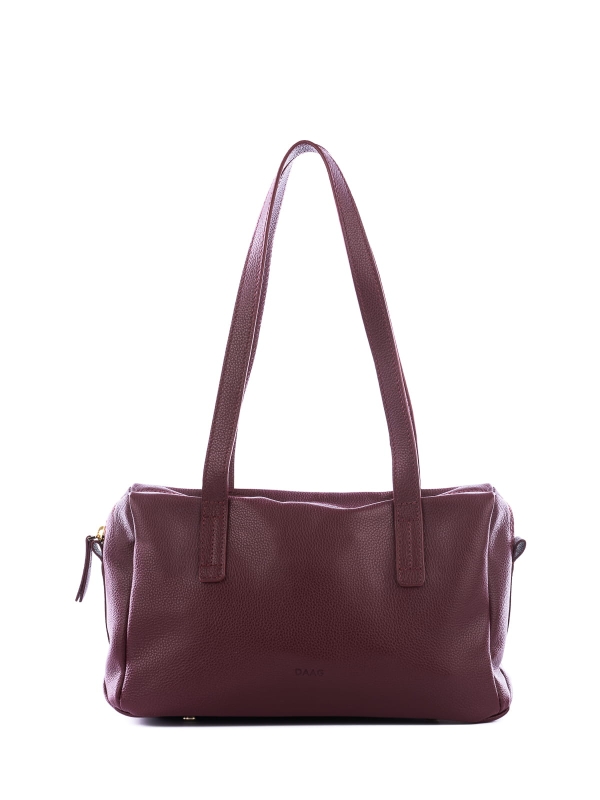 LEONIE bodowa groszek skórzana torebka damska listonoszka torba na ramię.JPG