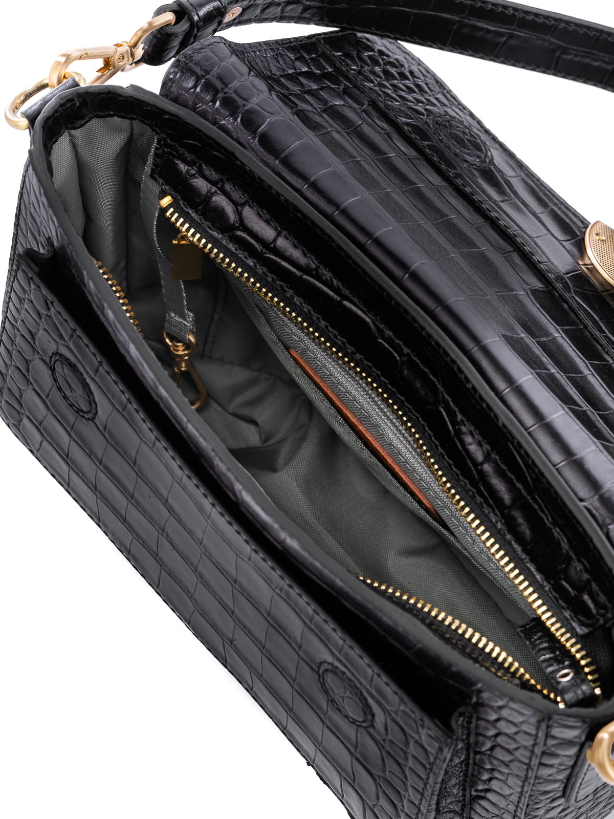 LYNETTE czarna skórzana torebka .JPG