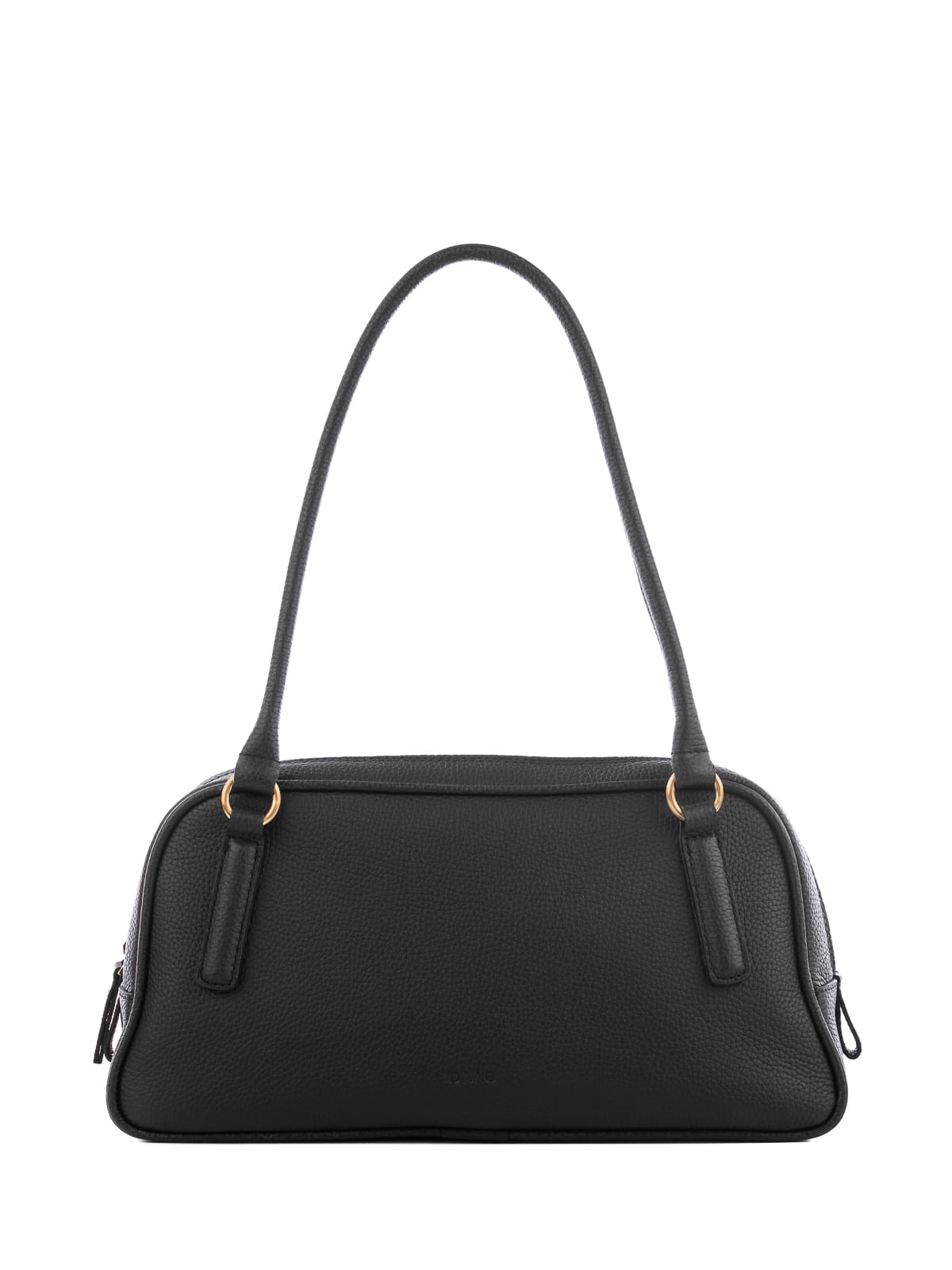 CASSIE czarna groszek skórzana torebka damska listonoszka torba na ramię.JPG