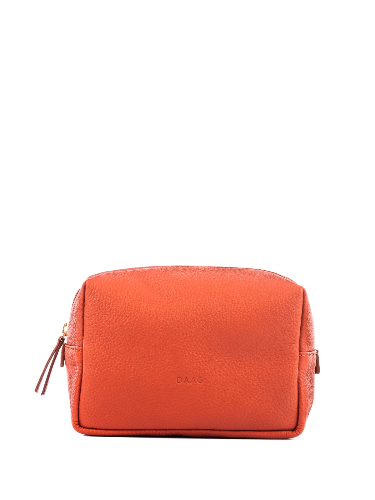 TILLY XL pomarańczowa skórzana kosmetyczka damska.JPG